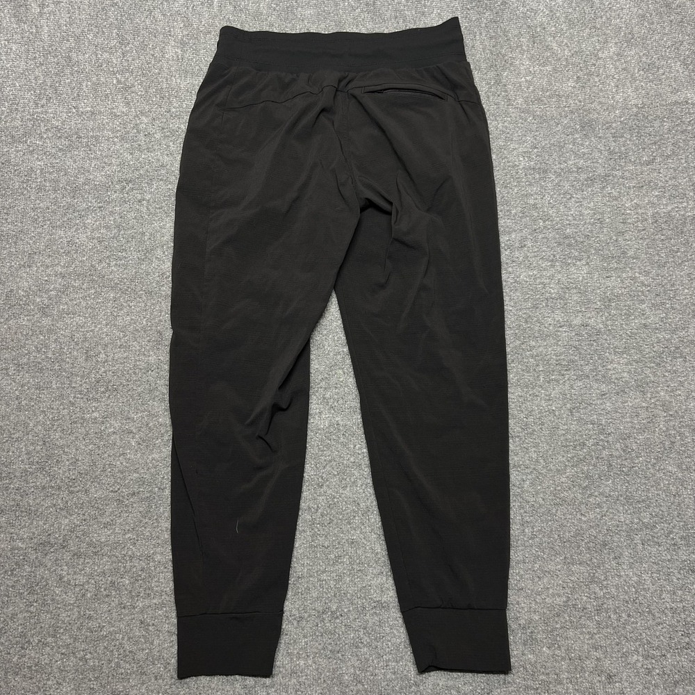 Athleta Jogger Pants Womens 6 Black Trekkie North Elastic Waist Zip Pockets - Picture 3 of 13